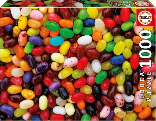 Puzzle Educa din 1000 piese - Bomboane cu jeleu