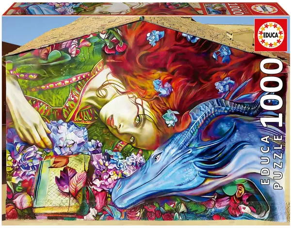 Puzzle Educa din 1000 piese - Sant Jordi