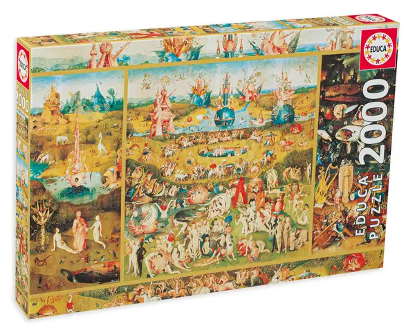 Puzzle Educa din 2000 de piese - Garden of Earthly Delights