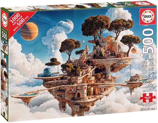 Puzzle Educa din 500 piese - Regatul dintre nori