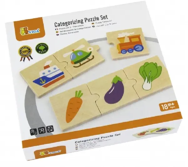 Puzzle educațional Viga - Categorii
