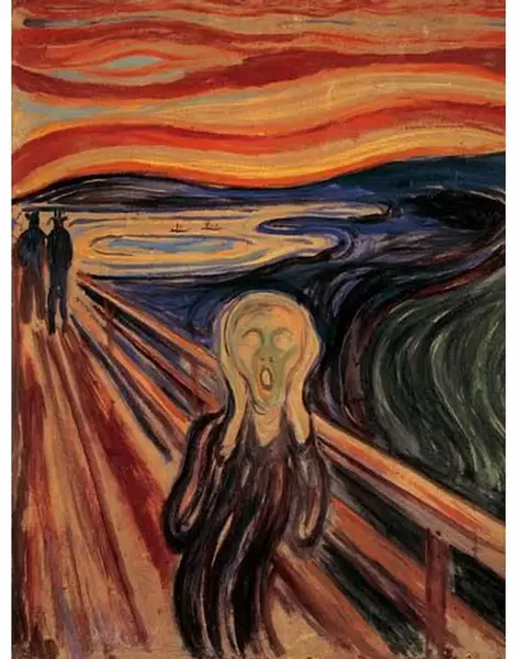 Puzzle - Edvard Munch - The Scream, 1000 piese | Piatnik