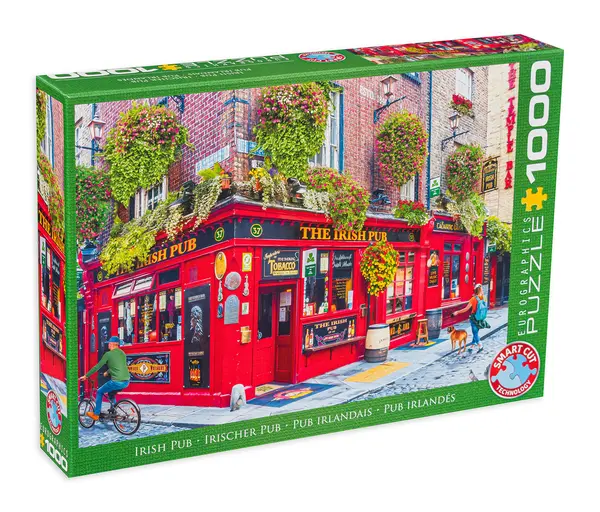 Puzzle Eurographics din 1000 de piese - Bar Irlandez