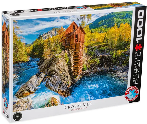 Puzzle Eurographics din 1000 de piese - Crystal Mill, Colorado, SUA