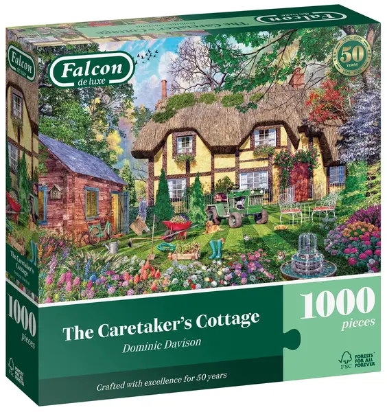 Puzzle Falcon de 1000 piese - Căsuța grădinarului