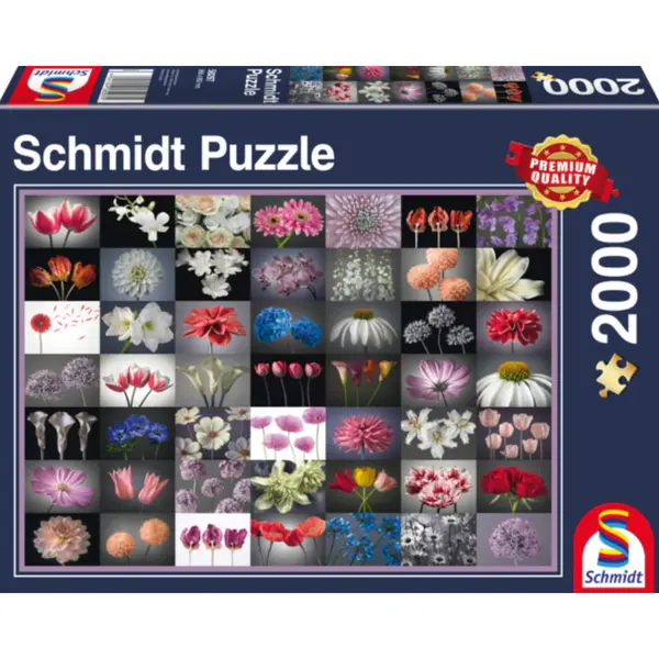 Puzzle Floral Greeting 2000