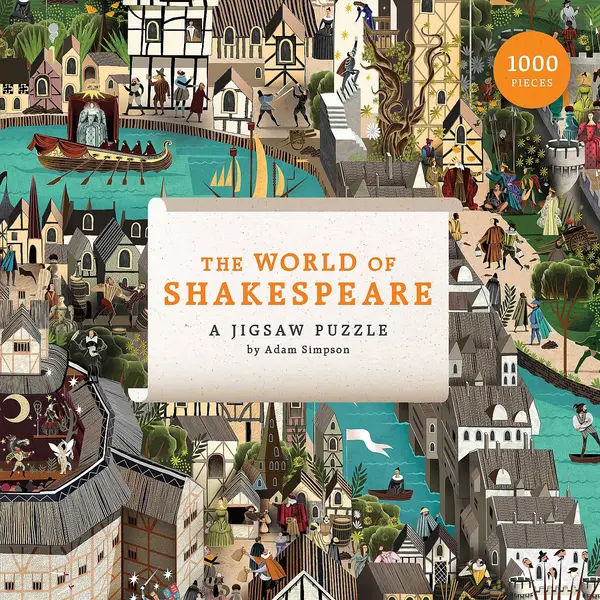 Puzzle Galison din 1000 de piese - World of Shakespeare