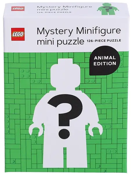 Puzzle-ghicitoare Chronicle Books din 126 de piese - Mini figurine, ediție cu animale