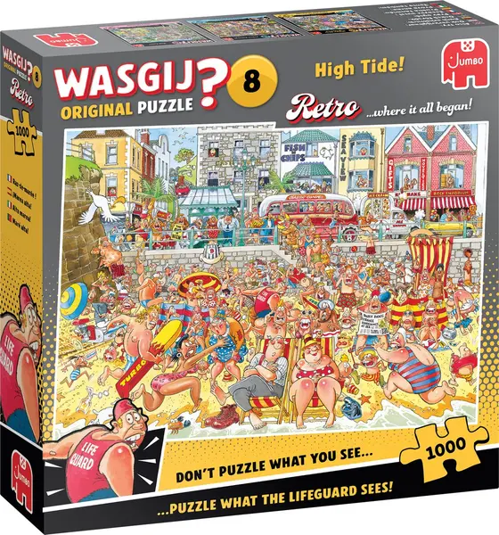 Puzzle-ghicitoare Jumbo din 1000 piese - Val înalt