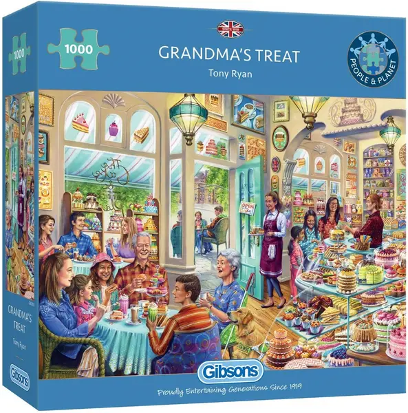 Puzzle Gibsons din 1000 de piese - Tratamentele bunicii