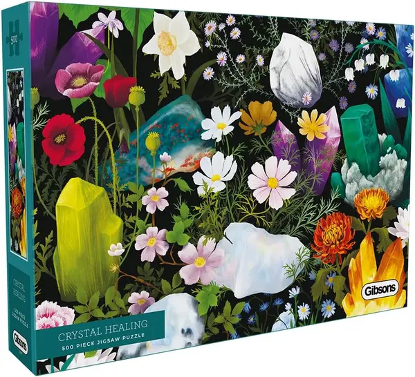 Puzzle Gibsons din 500 piese - Vindecarea cu cristale