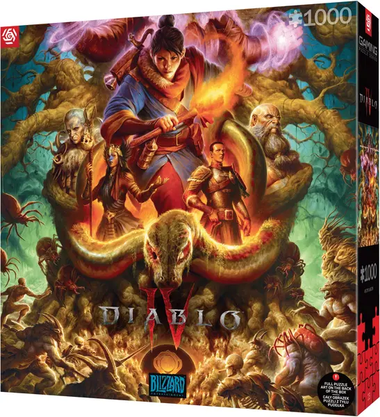 Puzzle Good Loot din 1000 de piese - Diablo IV: Horadrim