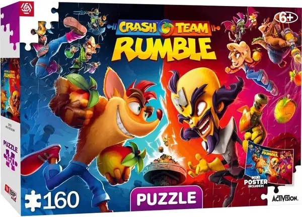 Puzzle Good Loot din 160 de piese - Crash Team Rumble