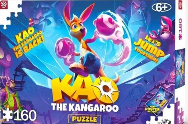 Puzzle Good Loot din 160 de piese - Kao The Kangaroo: Kao s-a întors