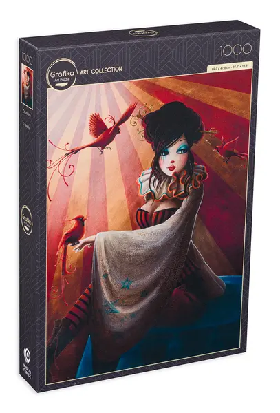 Puzzle Grafika din 1000 de piese - Colombe