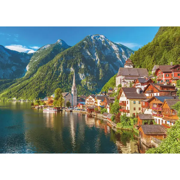 Puzzle - Hallstatt Village, 1000 piese | Piatnik
