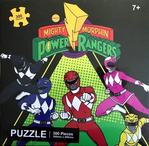 Puzzle Hasbro de 300 piese - Power Rangers