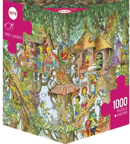 Puzzle Heye din 1000 de piese - Distractie