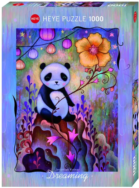 Puzzle Heye din 1000 de piese - Panda pui de somn, Jeramiah Ketner
