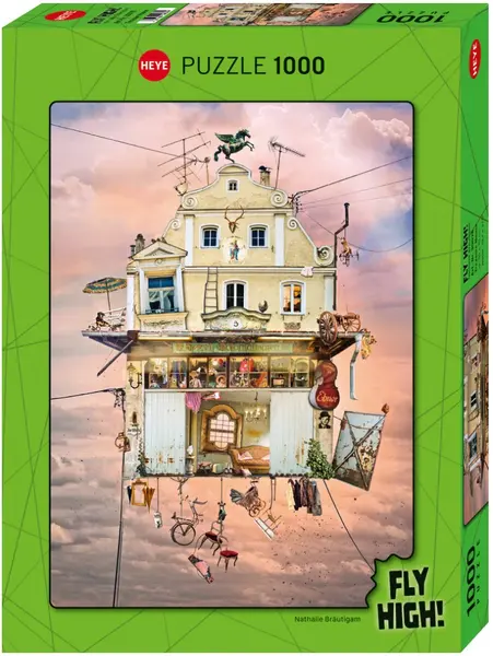 Puzzle Heye din 1000 piese - Casă comorilor
