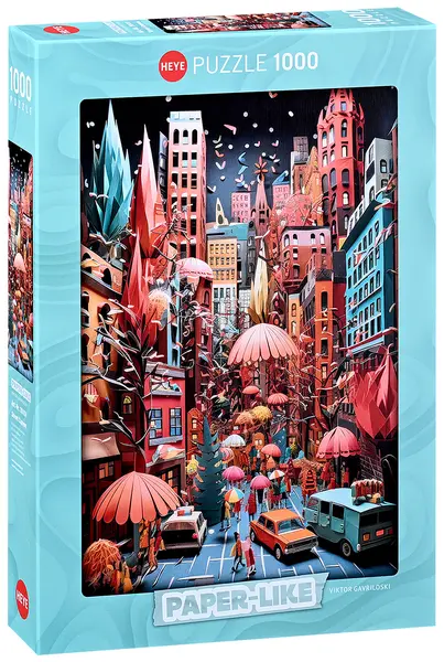 Puzzle Heye din 1000 piese - Stradă