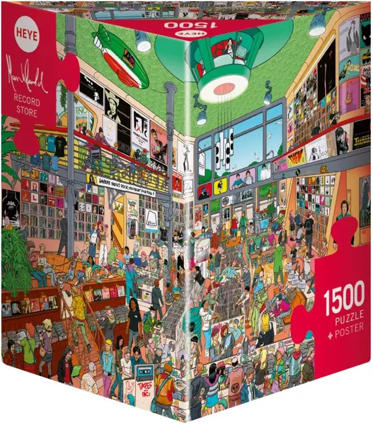 Puzzle Heye din 1500 piese - Magazin de discuri
