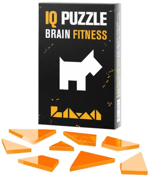 Puzzle IQ – - Câine, 8 piese