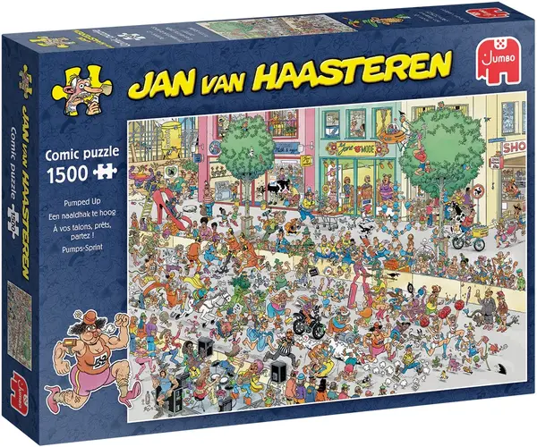 Puzzle Jumbo de 1500 piese - La turație maximă