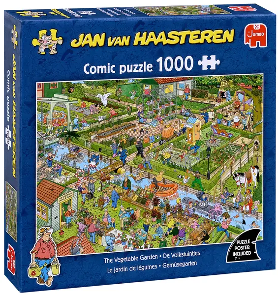 Puzzle Jumbo din 1000 piese - Grădină de legume