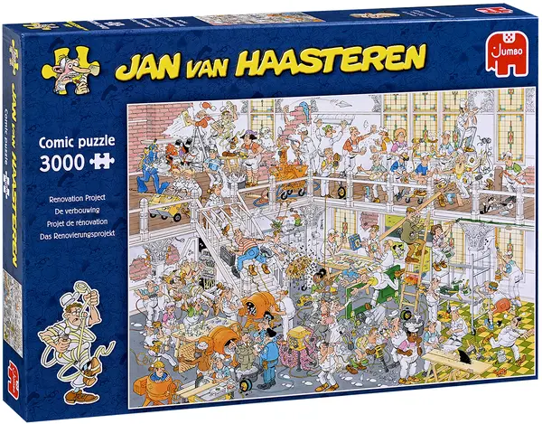 Puzzle Jumbo din 3000 piese - Renovare