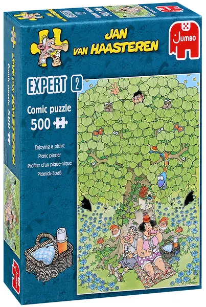 Puzzle Jumbo din 500 de piese - La picnic