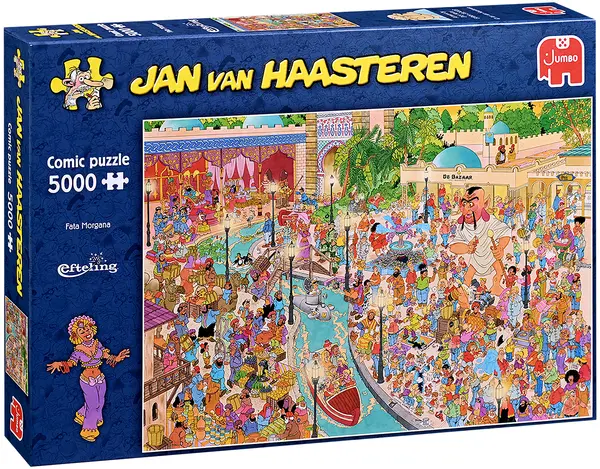 Puzzle Jumbo din 5000 de piese - Fata Morgana