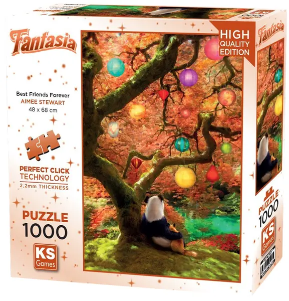 Puzzle KS Games din 1000 piese- Cei mai buni prieteni