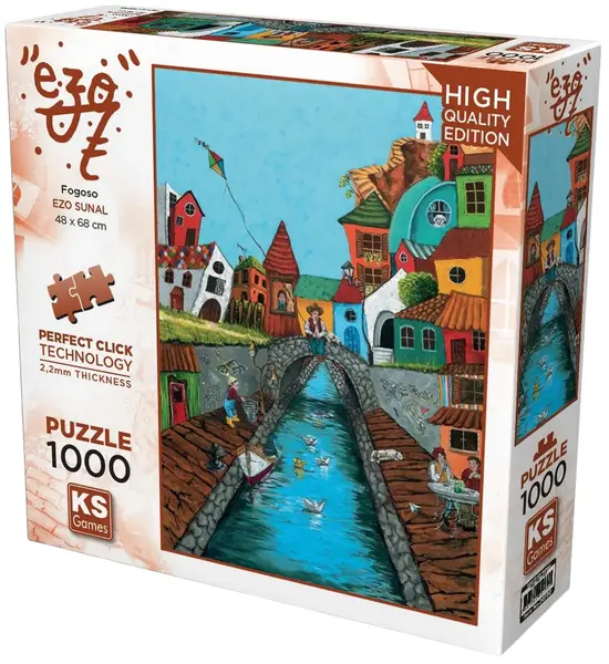 Puzzle KS Games din 1000 piese - Fogoso