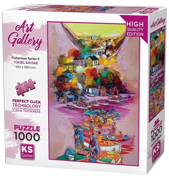 Puzzle KS Games din 1000 piese - Seria Pescarului II