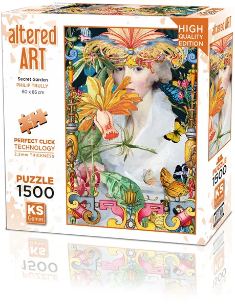 Puzzle KS Games din 1500 piese- Grădina secretă