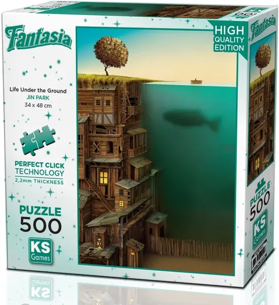 Puzzle KS Games din 500 piese - Viața subterană