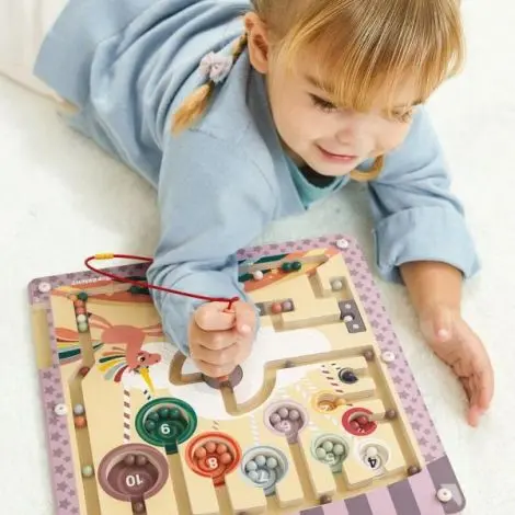 Puzzle labirint - cursa unicornului fantastic