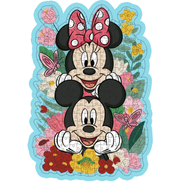 Puzzle lemn 300 piese - Disney - Minnie si Mickey | Ravensburger