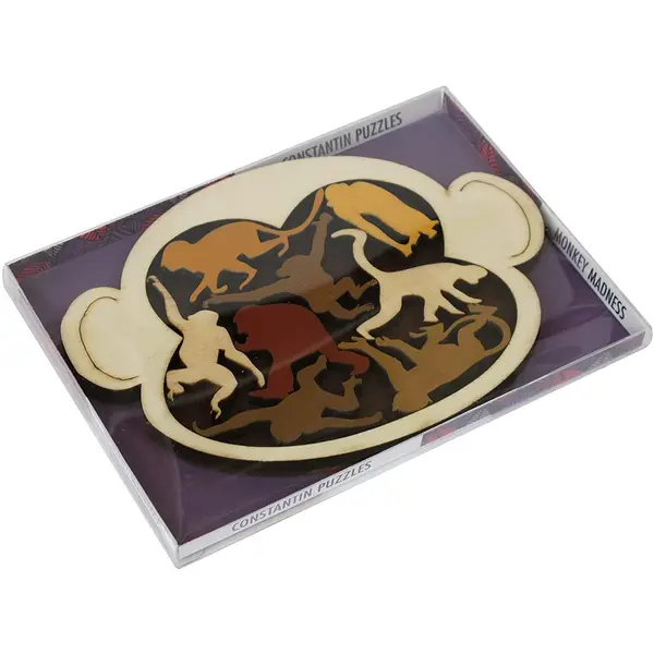 Puzzle Logic cu Animale Constantin's - Monkey Madness