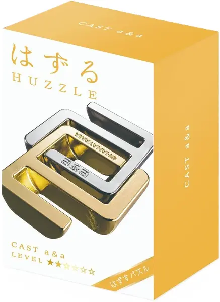 Puzzle logic metalic Hanayama - Cast Puzzle A&A Huzzle