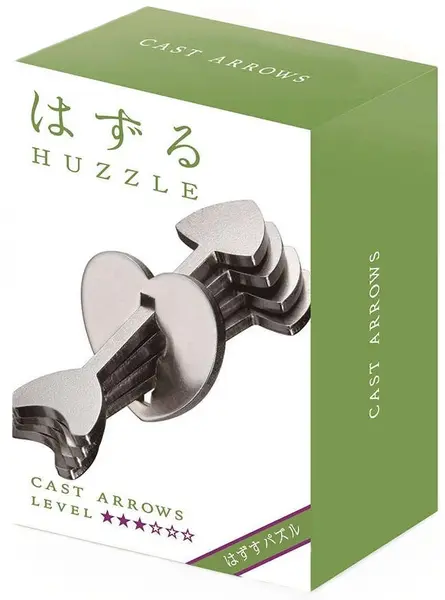 Puzzle logic metalic Hanayama - Cast Puzzle Arrows Huzzle