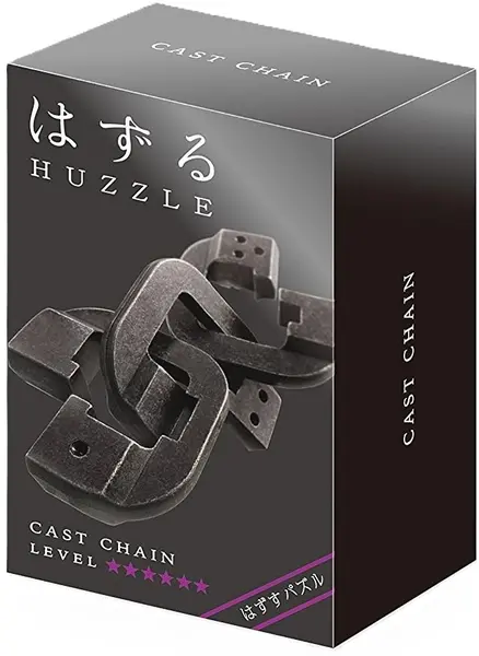 Puzzle logic metalic Hanayama - Cast Puzzle Chain Huzzle