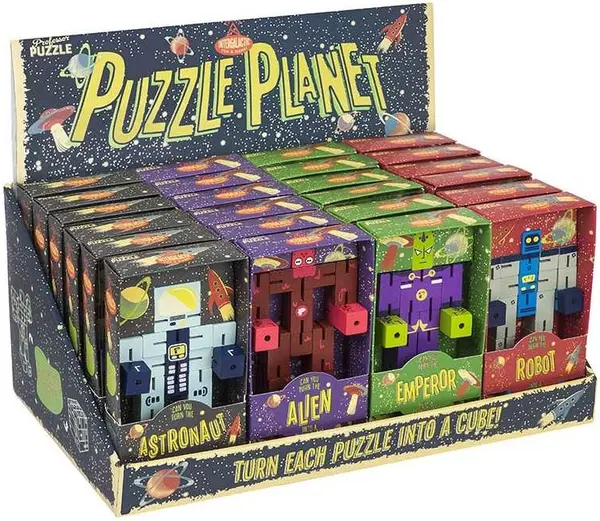Puzzle logic Professor Puzzle - Planet, sortiment