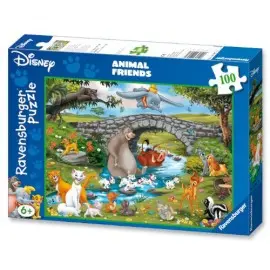 Puzzle lumea animalelor 100 piese