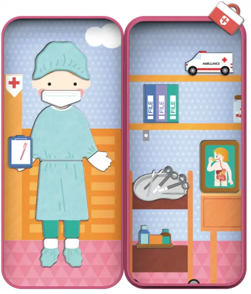 Puzzle magnetic - Doctor | MierEdu