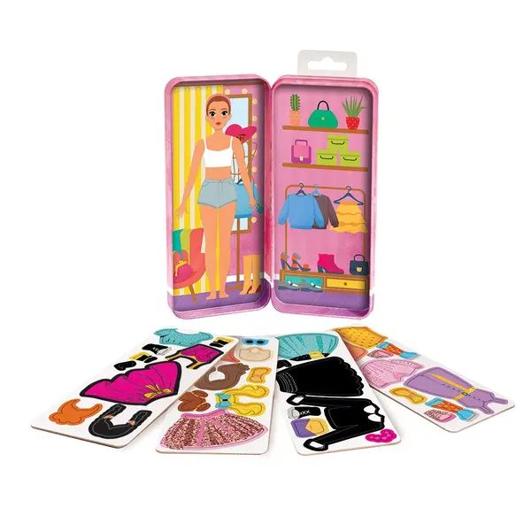 Puzzle magnetic in cutie metalica (mai multe modele, pret pe bucata) | Happi Hobbi