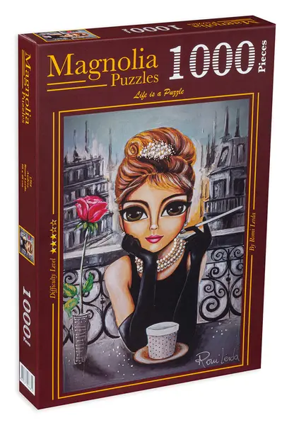 Puzzle Magnolia din 1000 de piese - Audrey Hepburn