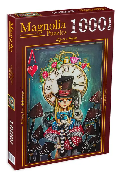 Puzzle Magnolia din 1000 de piese - Ceai cu Alice