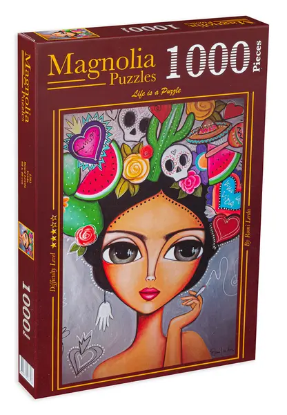 Puzzle Magnolia din 1000 de piese - Frieda